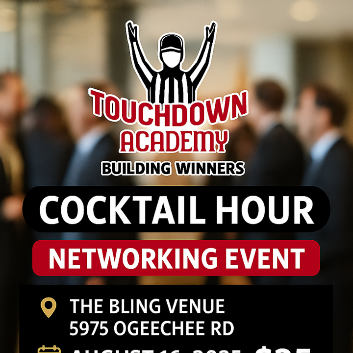 Touchdown Academy's Cocktail Hour - logo